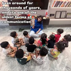 Did you know storytelling is one of the oldest forms of communication? We gather in a circle to share tales, just as people have done for thousands of years, creating a powerful sense of connection and community.