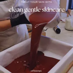 This vibrant red liquid is the base for my popular Turmeric Saffron soap. I believe in treating your skin with clean, gentle skincare, and it all starts with pouring the highest quality plant-based ingredients.