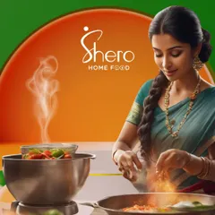 Celebrating the spirit of unity in every bite on Republic Day. This image of a woman cooking with care reflects the pride and tradition that goes into every meal prepared by our Sheros across the nation.