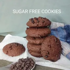 For my health-conscious customers, I offer these delicious sugar-free chocolate chip cookies. They are made with jaggery and wholewheat flour, so you can enjoy a treat that is both healthy and satisfying.