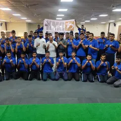 We provide specialized security solutions for the corporate sector. This group photo marks the completion of a 30-hour intensive self-defense and combat training program for the security personnel of one of India's largest steel companies.