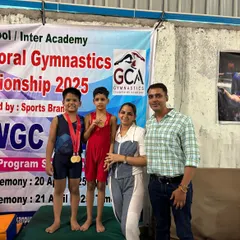 Two of our academy's students on the podium. Their success is a result of their commitment and the supportive community we've built.