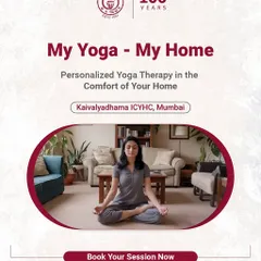 Our "My Yoga - My Home" program offers the healing power of yoga therapy without you having to leave your space. Book a session to begin your journey toward a healthier, happier you.