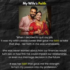 This is my story of how faith changed my life. I took a leap of faith in 2020, quitting my corporate job at Amazon & PayPal to become a coach. It was my wife's and parents' unshakable faith that gave me the strength to turn my passion into my profession, going from one client to over 1000 globally.