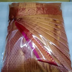 This is what I call wedding-ready. Your saree comes back to you perfectly pleated and packed, saving you time and stress on a busy day. No need to ask for help, just unwrap and drape.