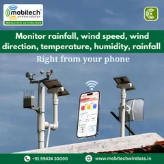 Our smart weather station allows you to monitor rainfall, wind speed, temperature, and humidity right from your phone, helping you make smarter irrigation decisions.