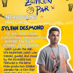 Our Head Coach Sylvan Desmond led the basketball coaching and choreography for "Sitaare Zameen Par," a film celebrating the resilience of children with disabilities. This experience is woven into the fabric of our academy's special needs program.