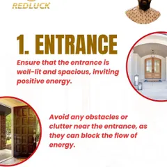 For any shop, the entrance must be well-lit, spacious, and free of clutter to invite a steady flow of customers and positive energy.