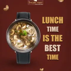 Lunch time is the best time, especially when it's time for a rich and soulful Punjabi meal like our Kaju Masala.