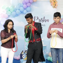 A family that enjoys magic together, stays together. This rope trick is great for getting older kids and adults involved, proving that wonder has no age limit.