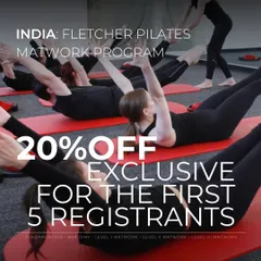 An exclusive offer for our upcoming Fletcher Matwork Teacher Training Program. This is a great opportunity to go deeper with your understanding of movement and posture.