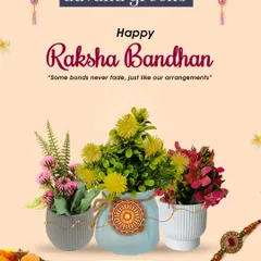 This Raksha Bandhan, give a gift that is as beautiful and lasting as your bond. Our floral arrangements are timeless gifts that never fade.