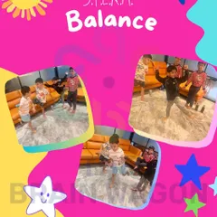 Finding balance with fun. In this STEAM session, our little learners explored gravity and balance by crafting their own balancing toys and testing their skills by jumping on one leg. Every wobble was a giggle and a lesson.