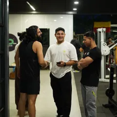 Conversations and connections are just as important as reps and sets. This is where our community comes together.