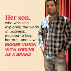 Her son, exploring the world of business, saw a bigger vision. He decided to help turn her passion into a brand, bringing traditional tastes to a wider audience.