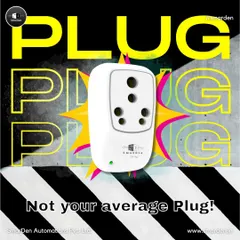 This is not your average plug. Our smart plug is so intelligent, it will even turn itself off if you forget to. It's a simple way to add scheduling and remote control to any device.