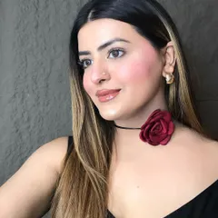 Another angle of my signature no-foundation makeup look. I teach how to achieve this glowing, natural finish in my self-makeup classes.