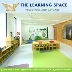 Another view of our thoughtfully arranged classrooms. We use colorful and engaging wall art and learning aids to create a visually stimulating environment that makes children excited to learn.