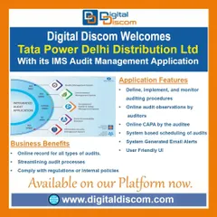 My platform supports more than just hardware. I am pleased to feature Tata Power DDL's IMS Audit Management Application, a specialized software solution that helps businesses streamline compliance and auditing procedures.