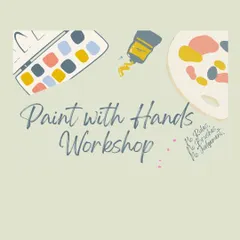 My "Paint with Hands" workshop is built on a simple philosophy: No Rules, No Brushes, No Judgement. This is a creative session for you to just play with colours and express yourself freely.