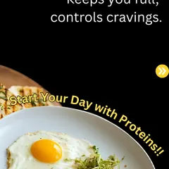 A key hack for weight loss is starting your day with protein. A protein-rich breakfast, like eggs, keeps you full for longer and helps control cravings throughout the day.