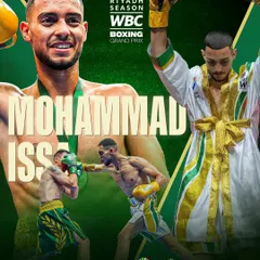 Writing history. This poster announces one of our fighters as the only Indian in the prestigious WBC Boxing Grand Prix in Riyadh.