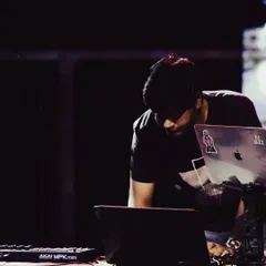 People often call me the quiet guy behind the console. This is what an introvert DJ looks like, completely focused and lost in the music.