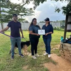 Receiving my dog training certification was a dream come true. It represents my commitment to understanding dogs better and helping other pet parents build stronger relationships with their own furry family members.
