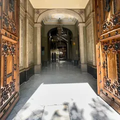 Traveling through Spain and Portugal, I am reminded that great design stands the test of time. The untouched architecture, with its grand doorways and intricate ironwork, tells a story of centuries. It's a powerful reminder to let history breathe through the modern spaces I create.