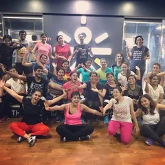 A post-workout group photo after a fantastic Zumba party at Cure.fit. Even after an intense Pound Pro training session, the energy of the class participants completely recharges me and makes it all worthwhile.