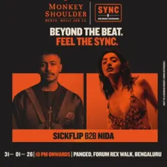 The clean, bold branding of the Monkey Shoulder SYNC B2B experience. Our designs for this series are modern, minimalist, and focused on the unique B2B concept.