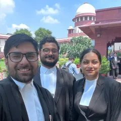 A quick selfie with colleagues at the Supreme Court. It's always great to connect with fellow advocates between hearings.