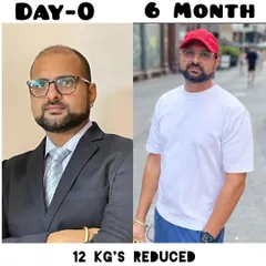 Real results, real dedication. This is what my client achieved in just 6 months of online training, losing 12 kgs of fat while building muscle and improving his running capacity from 5km to 10km. This is the kind of life-changing transformation we can achieve together.
