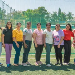 The supermoms of Rush Academy. We love it when parents get involved, and our annual festival is the perfect opportunity for them to show their team spirit.