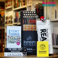 This Young Adult book box is a great introduction to the genre, featuring 'Everything, Everything', 'The Book Thief', and 'Eragon'.