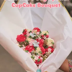 Why give flowers when you can give a bouquet of cupcakes? This is my special Valentine's Day Cupcake Bouquet, with each cupcake decorated to look like a real flower, making for a truly sweet and romantic gesture.