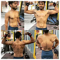 20kg down and a new man. This transformation showcases incredible muscle definition and fat loss, proving the effectiveness of our online weight loss coaching program.