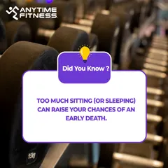 Did you know that a sedentary lifestyle can negatively impact your long-term health? Making time for physical activity, even just a little each day, is incredibly important.