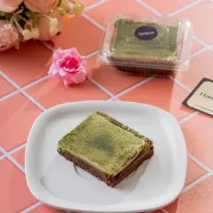 Brownie goals just got an upgrade. Our Matcha Brownie combines the fudgy texture of a classic brownie with the earthy, vibrant flavor of Japanese matcha for a unique treat.