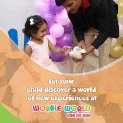 A little girl discovers a world of new experiences, like gently petting a dove from our magic show. These are the moments of wonder we create.