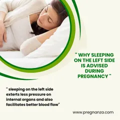 I always advise sleeping on the left side during pregnancy. This position places the least amount of pressure on your internal organs and the major veins that supply blood to your baby, ensuring optimal circulation and comfort.