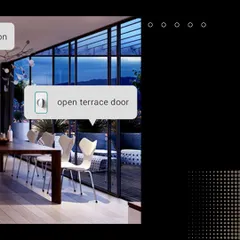 We integrate your doors and entryways into your smart home system. This allows you to remotely open the terrace door for guests or to air out the house, all from your control app or a voice command.