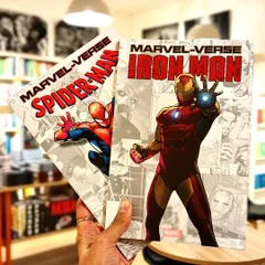 Who is the most iconic character in the Marvel Universe? We have the 'Marvel-Verse' series for both Spider-Man and Iron Man.