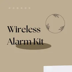 I offer a complete wireless alarm kit from Texecom, a comprehensive solution for a worry-free home.