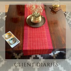 I love seeing how you style my pieces. A customer, Sarah, shared this photo of her elegantly styled center table featuring my Marigold planter. It adds a perfect festive touch.