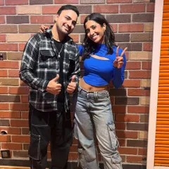 A great moment captured with the talented Krutika Solanki after an incredible dance workshop. I am always learning to bring new styles to my classes.
