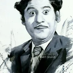 A watercolour tribute to the legendary singer and actor, Kishore Kumar, on his birth anniversary. His expressive face was a joy to paint.
