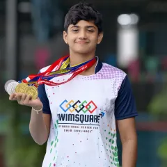 A huge congratulations to Nishada Mithra for her stellar performance at the Tamilnadu State meet, securing two golds, two silvers, and a bronze across butterfly and freestyle events.