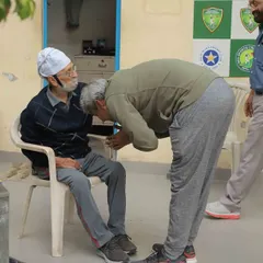 The bond between a coach and a player is timeless. We were honored to host the legendary Ajay Jadeja as he visited his mentor, Shri Gurcharan Singh. His visit inspires our young players and reinforces the values of respect we uphold.