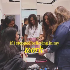 People often ask if being an artist is a "full-time" job. For me, it has to be. Believing in my work is what drives me, and moments like this, connecting with people who appreciate my art, make it all worth it.